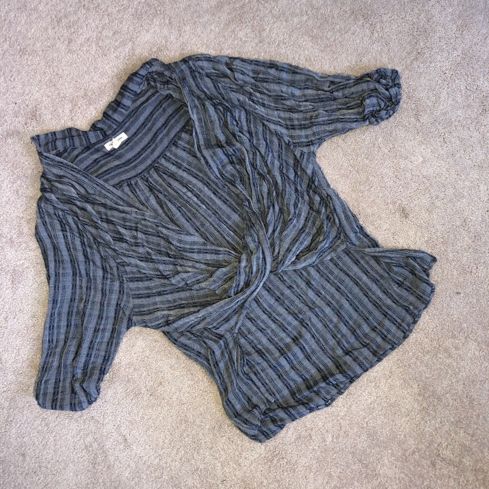 Silence and Noise unique wrap around top.
